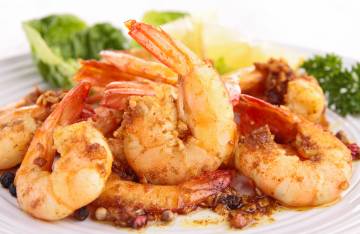 Γαρίδες πικάντικες από την Σκόπελο