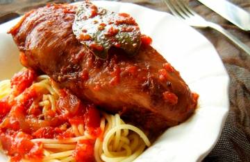 Κοκκινιστό Κοτόπουλο από τη Ζάκυνθο