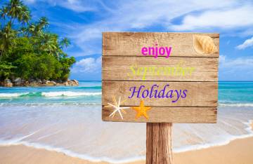 Διακοπές τον Σεπτέμβρη